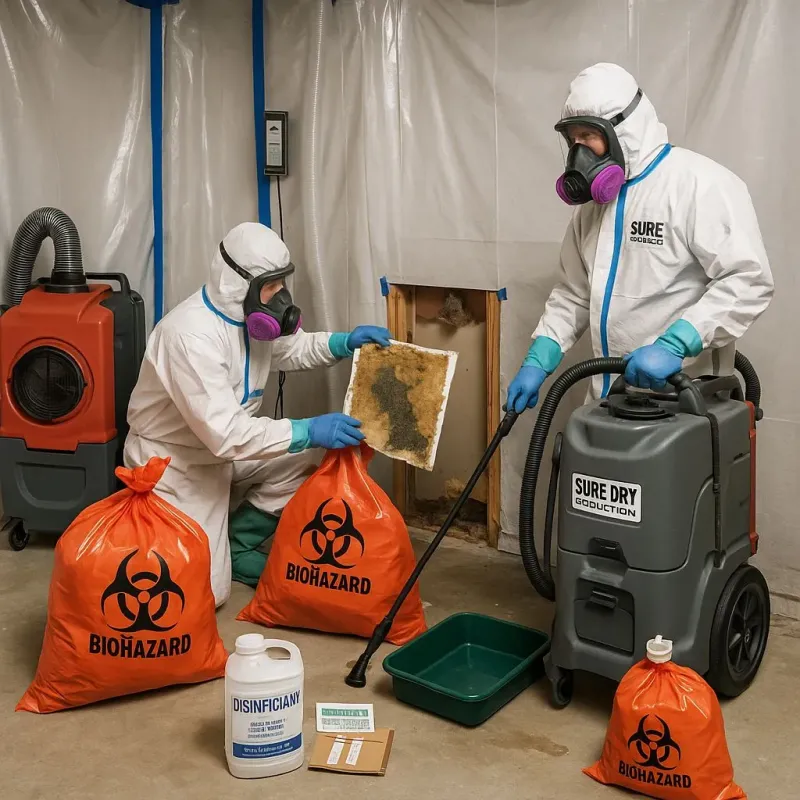 Contaminated Water Handling Protocols process in Cypress, CA