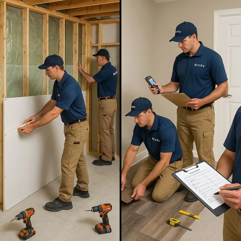 Repairs and Reconstruction process in Cypress, CA
