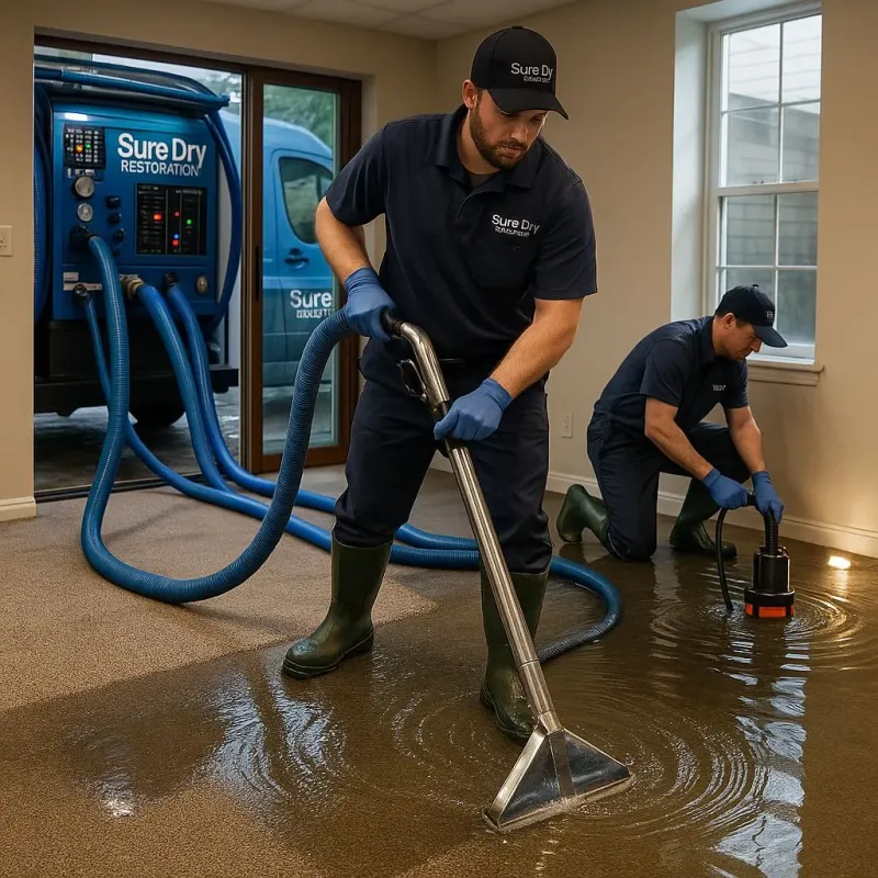 Water Extraction and Removal process in Cypress, CA